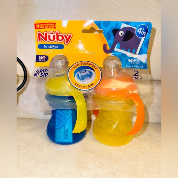 New Nuby Sippy cups - Picture 2 of 2